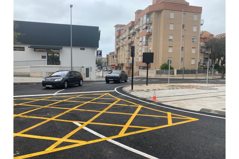 La Conselleria finaliza la rotonda del Camí Pou de la Muntanya por donde pasará el tranvía La Conselleria finaliza la rotonda del Camí Pou de la Muntanya por donde pasará el tranvía