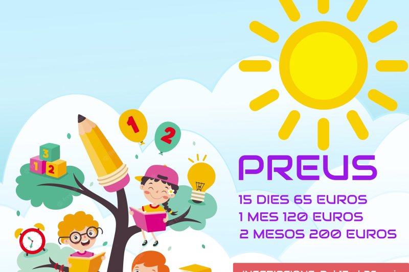 Las escuelas de verano de Ondara abren las inscripciones del 15 al 26 de mayo Las escuelas de verano de Ondara abren las inscripciones del 15 al 26 de mayo