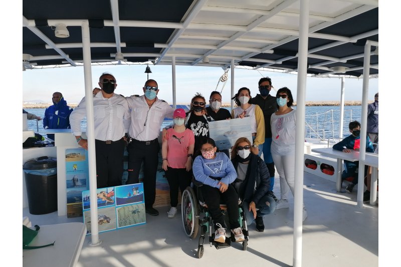 Visita de alumnos del IES Sorts de la Mar a la reserva marina Visita de alumnos del IES Sorts de la Mar a la reserva marina