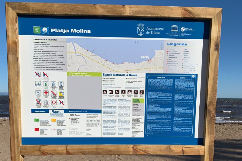 Las playas de Dénia, preparadas para Semana Santa Las playas de Dénia, preparadas para Semana Santa