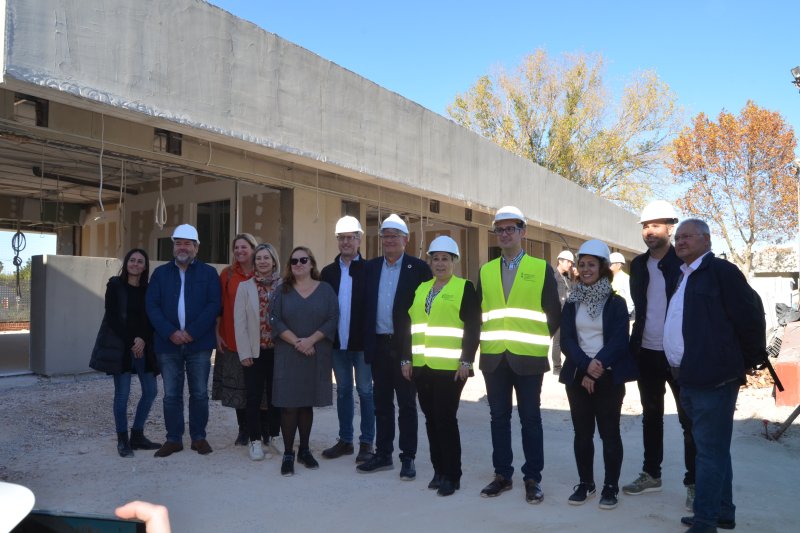 Las obras del nuevo aulario del Pou de la Muntanya se retrasan y se prolongarán hasta marzo   Las obras del nuevo aulario del Pou de la Muntanya se retrasan y se prolongarán hasta marzo
