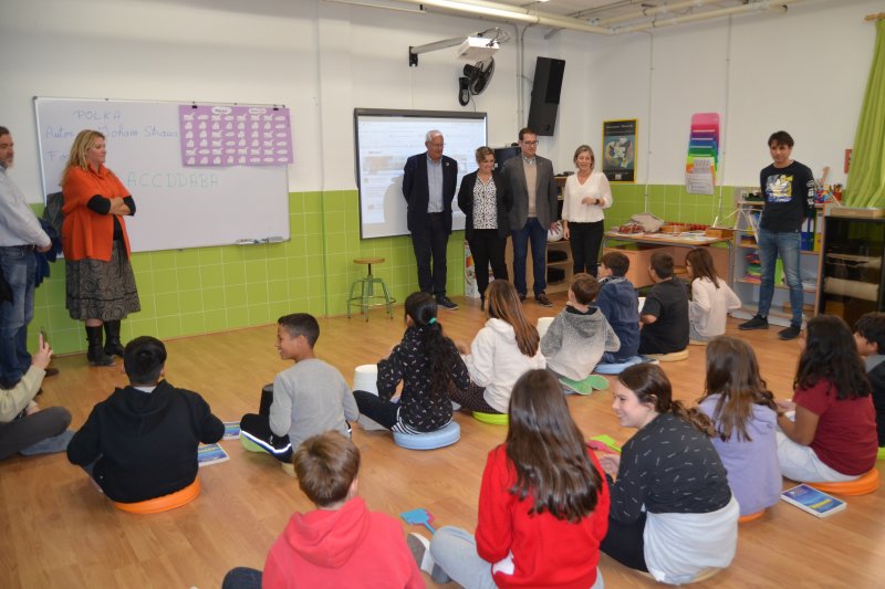 Las obras del nuevo aulario del Pou de la Muntanya se retrasan y se prolongarán hasta marzo   Las obras del nuevo aulario del Pou de la Muntanya se retrasan y se prolongarán hasta marzo