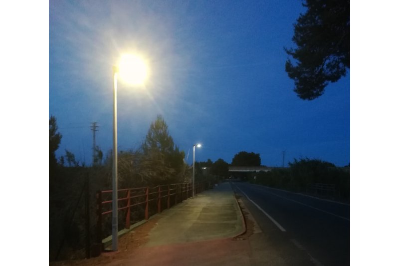 El Ayuntamiento de Ondara acomete el cambio completo de iluminación en el carril bici de la carretera de Dénia El Ayuntamiento de Ondara acomete el cambio completo de iluminación en el carril bici de la carretera de Dénia