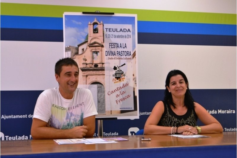 La Cantada a la Fresca protagonitza la festa de la Divina Pastora de Teulada La Cantada a la Fresca protagonitza la festa de la Divina Pastora de Teulada