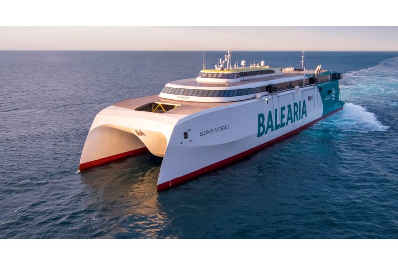 Baleària invita a sus pasajeros a que hagan realidad un sueño a bordo de su nuevo fast ferry Eleanor Roosevelt Baleària invita a sus pasajeros a que hagan realidad un sueño a bordo de su nuevo fast ferry Eleanor Roosevelt