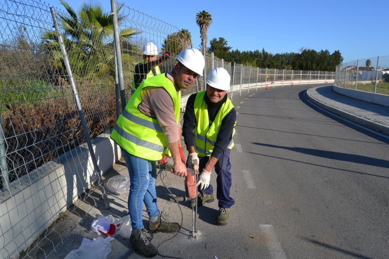 Las obras decisivas para poder acceder al futuro colegio Raquel Payà Las obras decisivas para poder acceder al futuro colegio Raquel Payà