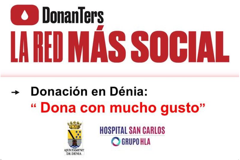 Donación extraordinaria de sangre en Dénia Donación extraordinaria de sangre en Dénia