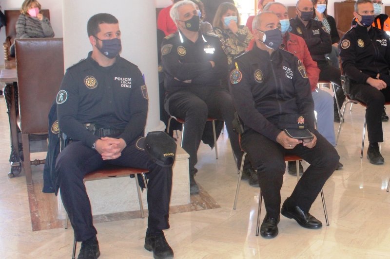 Andrés Tabernero asume la jefatura de la Policía Local de Dénia  Andrés Tabernero asume la jefatura de la Policía Local de Dénia