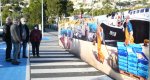 Goikoetxea recrea la esencia marinera en el mural que da la bienvenida al barrio de Duanes de Xàbia Goikoetxea recrea la esencia marinera en el mural que da la bienvenida al barrio de Duanes de Xàbia