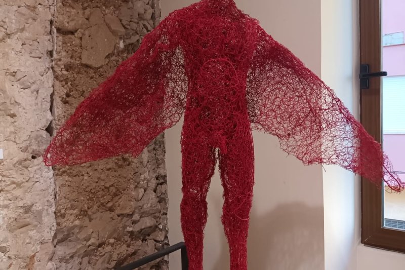 Zabala muestra la técnica de la rejilla reciclada en la Torre de los Duques de Medinaceli de El Verger Zabala muestra la técnica de la rejilla reciclada en la Torre de los Duques de Medinaceli de El Verger