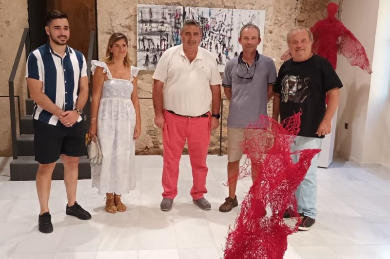 Zabala muestra la técnica de la rejilla reciclada en la Torre de los Duques de Medinaceli de El Verger Zabala muestra la técnica de la rejilla reciclada en la Torre de los Duques de Medinaceli de El Verger