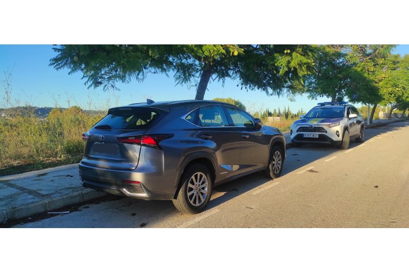 La Policía Local de Xàbia recupera un vehículo robado en agosto   La Policía Local de Xàbia recupera un vehículo robado en agosto