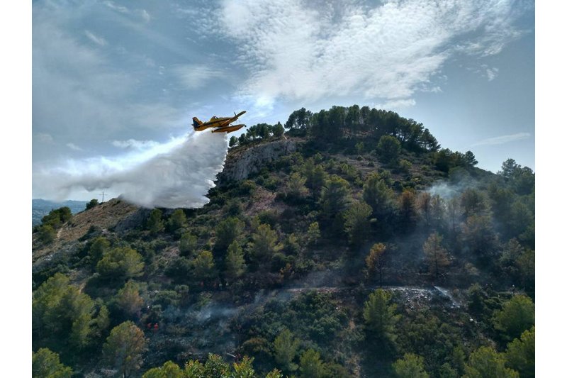 Dos incendios en menos de 24 horas en Xàbia Dos incendios en menos de 24 horas en Xàbia