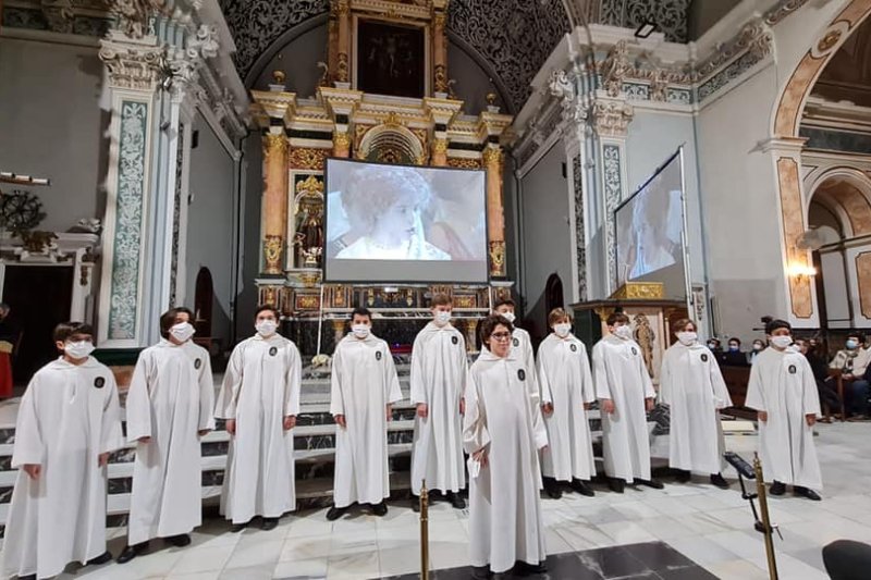 El Misteri d’Elx tanca els Concerts de la Tardor de Pedreguer amb una clamorosa actuació El Misteri d’Elx tanca els Concerts de la Tardor de Pedreguer amb una clamorosa actuació