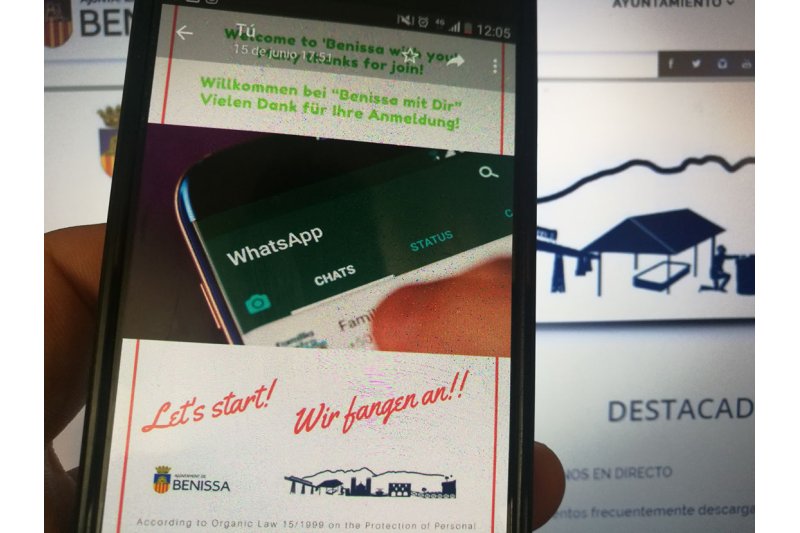 Nuevo canal de información para residentes extranjeros en Benissa Nuevo canal de información para residentes extranjeros en Benissa