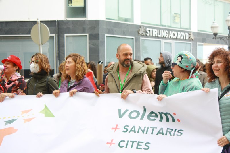 Alto seguimiento de la huelga de los trabajadores de la sanidad  Alto seguimiento de la huelga de los trabajadores de la sanidad