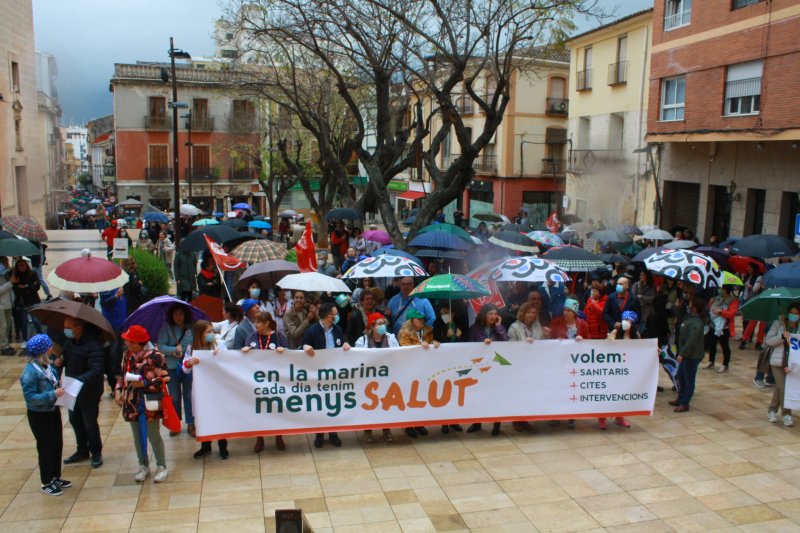 Alto seguimiento de la huelga de los trabajadores de la sanidad  Alto seguimiento de la huelga de los trabajadores de la sanidad