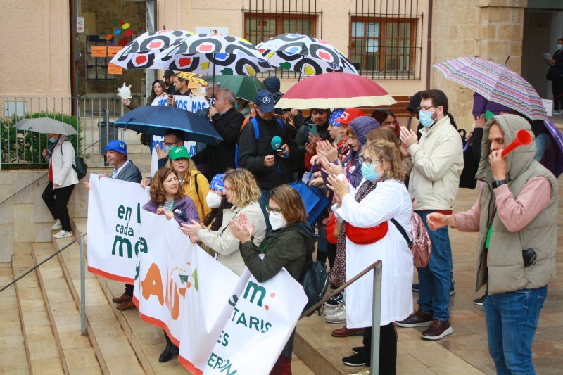Alto seguimiento de la huelga de los trabajadores de la sanidad  Alto seguimiento de la huelga de los trabajadores de la sanidad