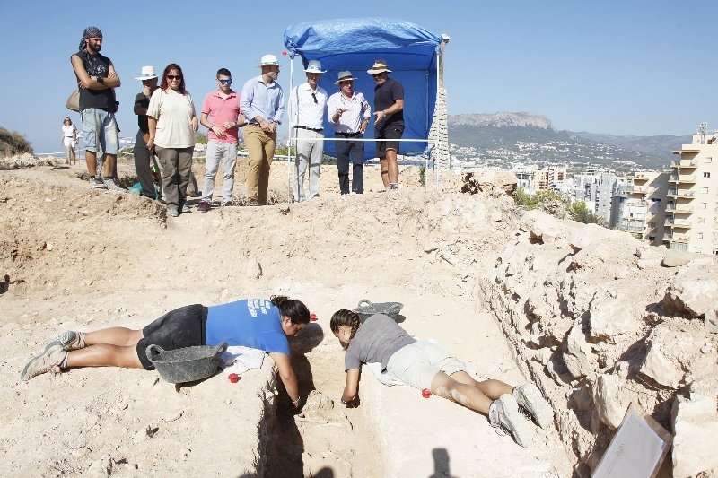 El MARQ descubre un edificio defensivo en la Pobla Medieval de Ifach El MARQ descubre un edificio defensivo en la Pobla Medieval de Ifach