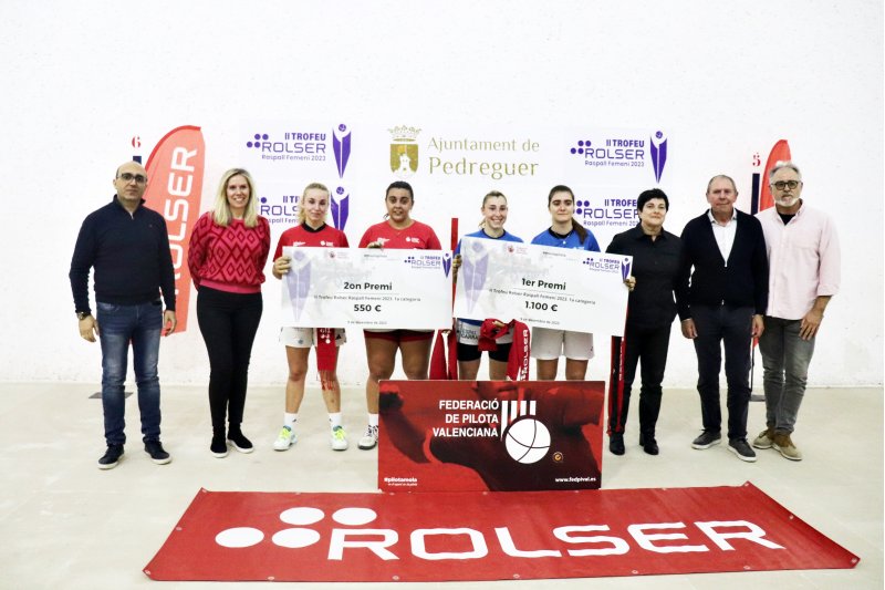 Ana i Amparo s’imposen en el II Trofeu Rolser de raspall femení  Ana i Amparo s’imposen en el II Trofeu Rolser de raspall femení