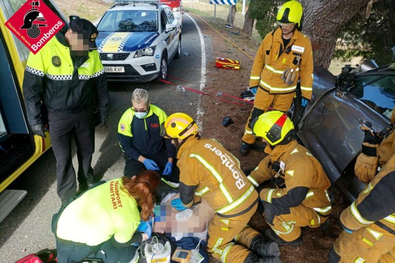 Un hombre de 80 años muere en accidente de tráfico en Benissa  Un hombre de 80 años muere en accidente de tráfico en Benissa