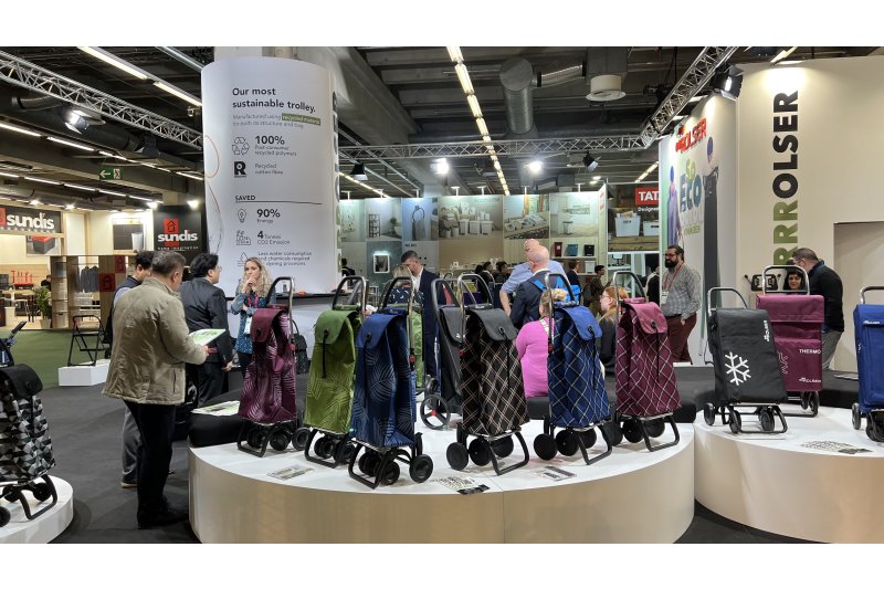 Rolser celebra 20 años exponiendo sus novedades en la feria de Frankfurt Ambiente Rolser celebra 20 años exponiendo sus novedades en la feria de Frankfurt Ambiente