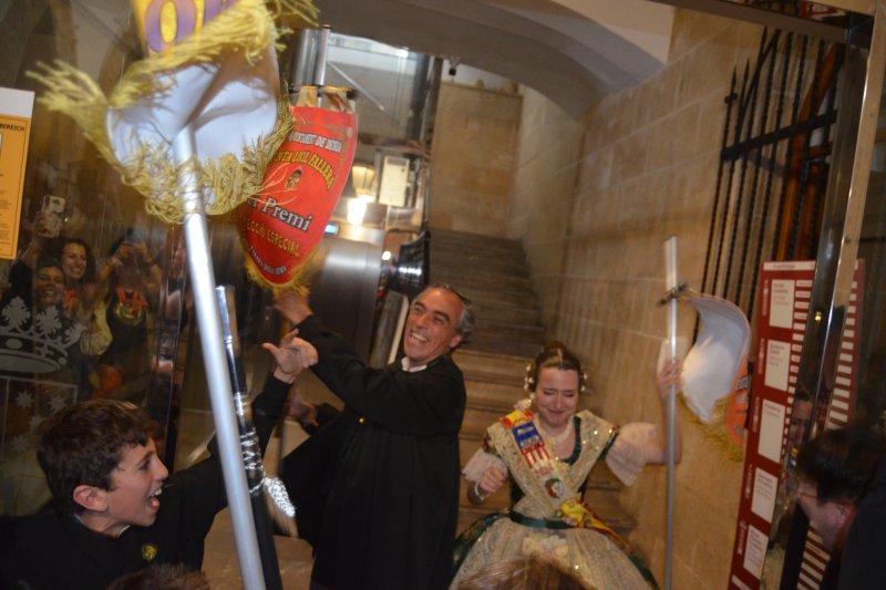 Centro vuelve a hacer doblete en la Sección Especial de las Fallas de Dénia  Centro vuelve a hacer doblete en la Sección Especial de las Fallas de Dénia