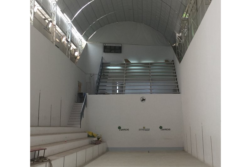 Conclouen les obres de millora del Trinquet de Pilota de Pedreguer Conclouen les obres de millora del Trinquet de Pilota de Pedreguer