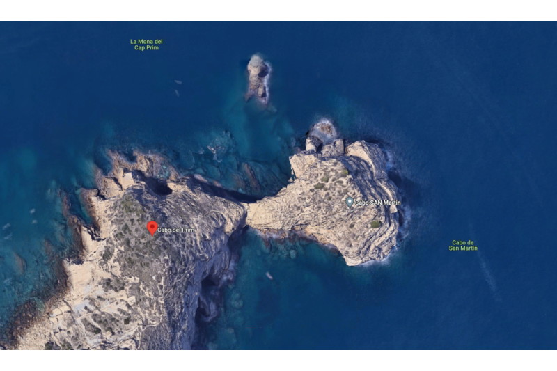 Rescatan a un escalador de 60 años con síntomas de agotamiento en el Cap Sant Martí de Xàbia  Rescatan a un escalador de 60 años con síntomas de agotamiento en el Cap Sant Martí de Xàbia