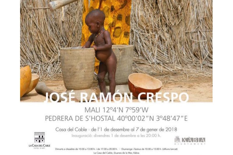 El fotógrafo José Ramón Crespo inaugura una muestra sobre Mali en Xàbia El fotógrafo José Ramón Crespo inaugura una muestra sobre Mali en Xàbia