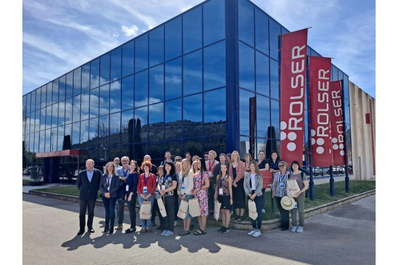 Visita a las instalaciones de Rolser en el marco de unas jornadas europeas Visita a las instalaciones de Rolser en el marco de unas jornadas europeas