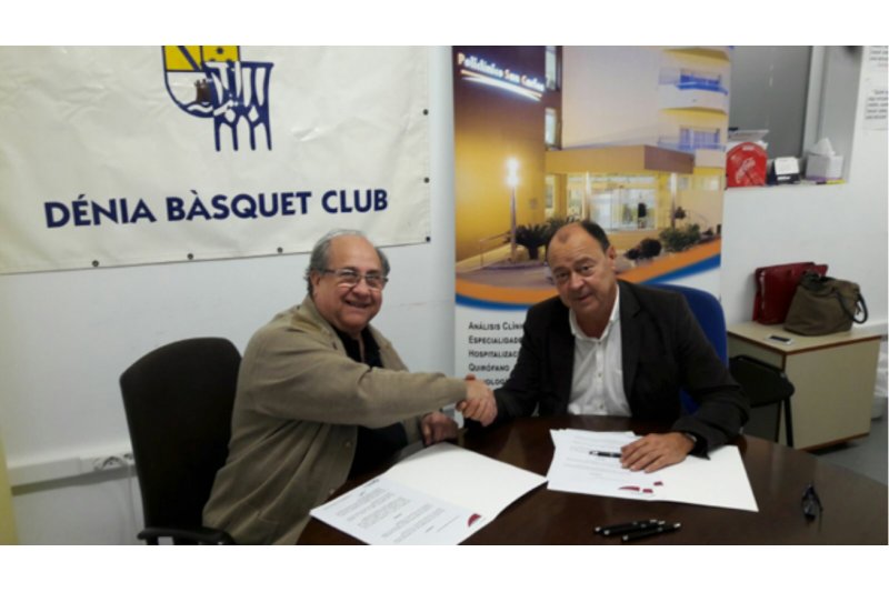 HLA San Carlos y el Dénia Basquet Club firman un convenio de colaboración HLA San Carlos y el Dénia Basquet Club firman un convenio de colaboración