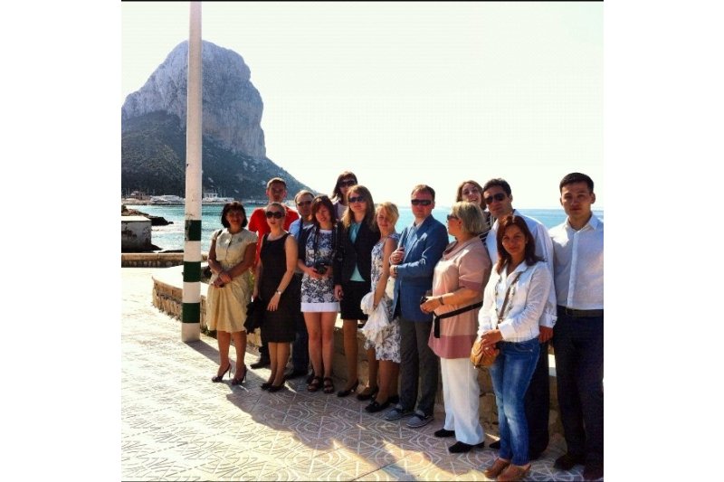 Turismo de Calp recibe a un grupo de tour operadores rusos Turismo de Calp recibe a un grupo de tour operadores rusos