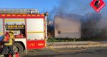 Los bomberos sofocan un incendio en una casa de campo de Ondara Los bomberos sofocan un incendio en una casa de campo de Ondara