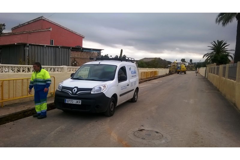 Mejoras en 320 metros de la red de agua potable en la partida Sorts de la Mar de Els Poblets Mejoras en 320 metros de la red de agua potable en la partida Sorts de la Mar de Els Poblets