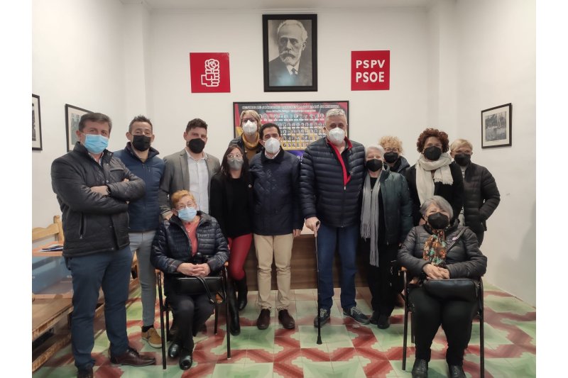 Toni Francés presenta la seua candidatura a la secretaria provincial del PSPV a Pego Toni Francés presenta la seua candidatura a la secretaria provincial del PSPV a Pego