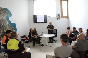 Los cuerpos de seguridad  de Xàbia se preparan para actuar ante posibles episodios de lluvias torrenciales