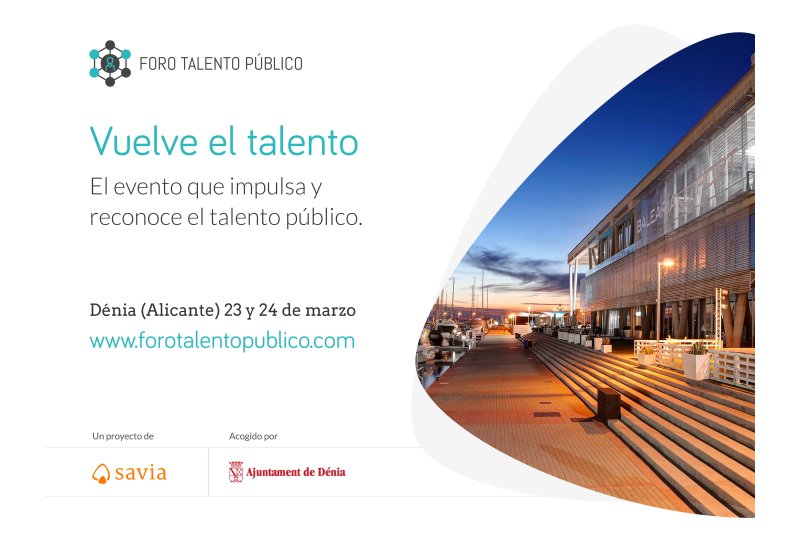 El Foro de Talento Público se celebrará en Dénia  El Foro de Talento Público se celebrará en Dénia