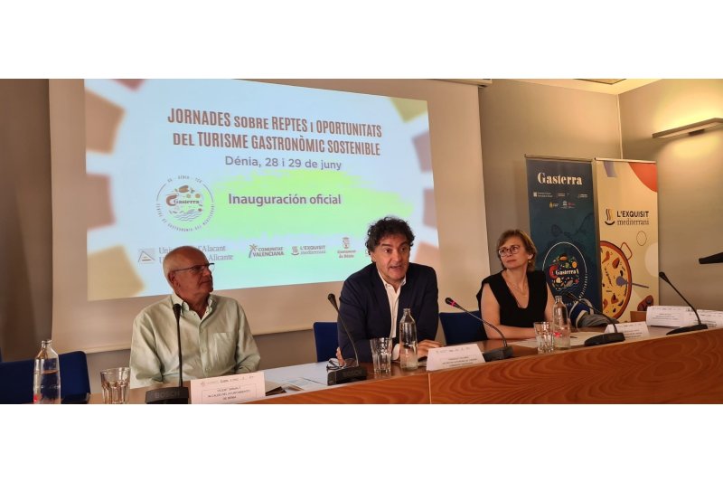 Colomer destaca en Dénia la vinculación entre gastronomía, autenticidad y sostenibilidad  Colomer destaca en Dénia la vinculación entre gastronomía, autenticidad y sostenibilidad