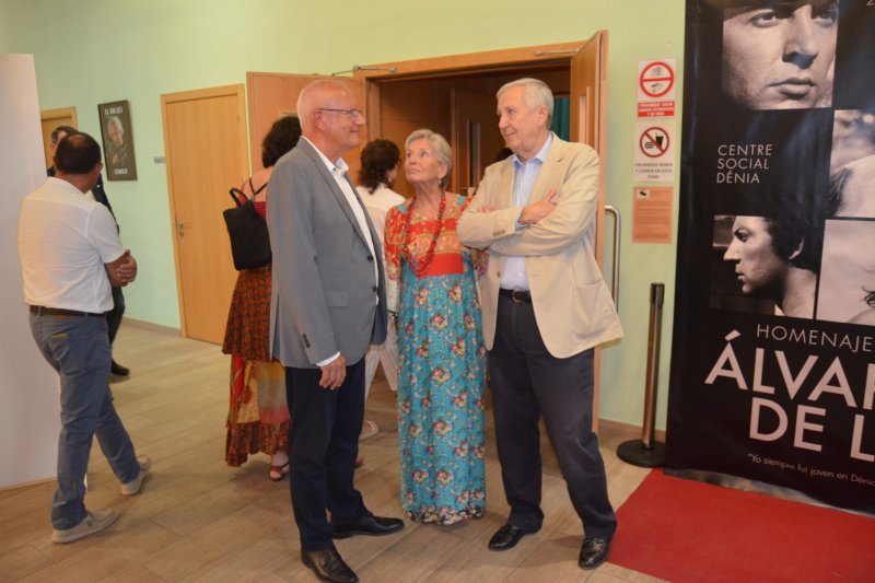 Homenaje a Álvaro de Luna, el popular actor que encontró su refugio en Dénia  Homenaje a Álvaro de Luna, el popular actor que encontró su refugio en Dénia