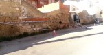 Cae un muro en la avenida Marquesado de Dénia sin causar daños Cae un muro en la avenida Marquesado de Dénia sin causar daños