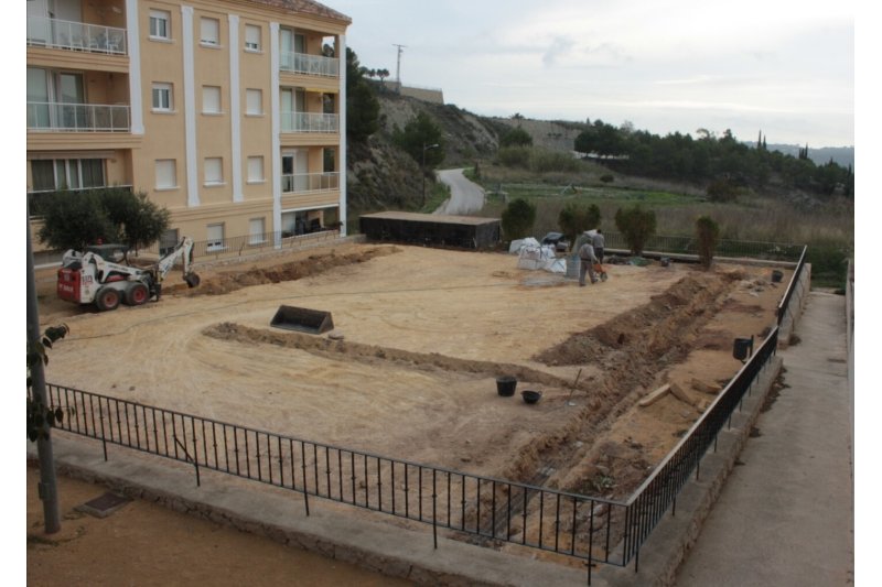 Nova zona esportiva al barri de La Capella de Benissa Nova zona esportiva al barri de La Capella de Benissa