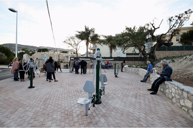 Sánchez inaugura la primera fase de las obra de revitalización de La Manzanera de Calp Sánchez inaugura la primera fase de las obra de revitalización de La Manzanera de Calp
