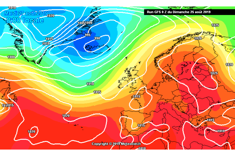 Meteoxàbia alerta que se aproxima una gota fría Meteoxàbia alerta que se aproxima una gota fría