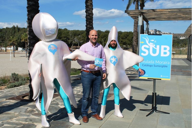 Un catálogo sumergible promociona las zonas de inmersión y snorkel en Teulada Un catálogo sumergible promociona las zonas de inmersión y snorkel en Teulada
