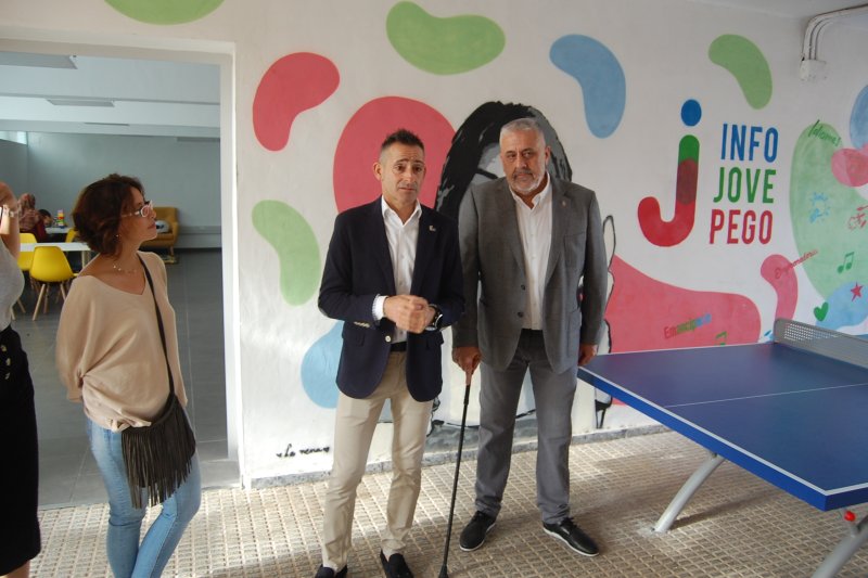 Pego emmarca la inauguració de la Infojove dins del 9 d’octubre Pego emmarca la inauguració de la Infojove dins del 9 d’octubre