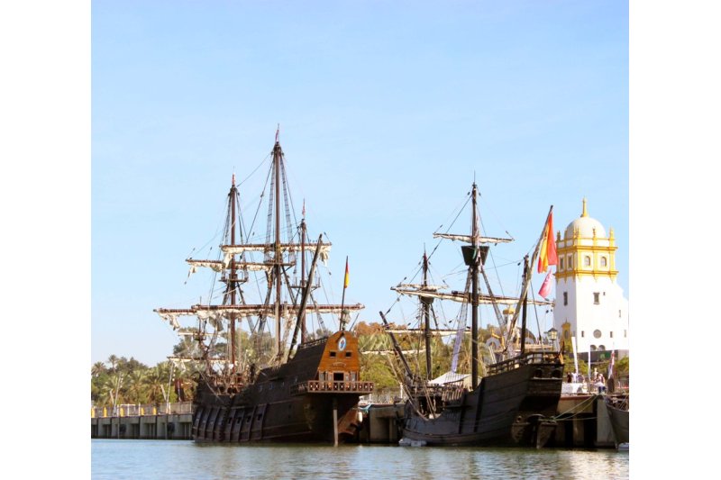 El galeón Andalucía retrasa de nuevo su visita a Dénia por el temporal  El galeón Andalucía retrasa de nuevo su visita a Dénia por el temporal