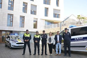 La Policía Local de Xàbia incorpora una furgoneta para la unidad móvil y un coche con mampara para trasladar detenidos