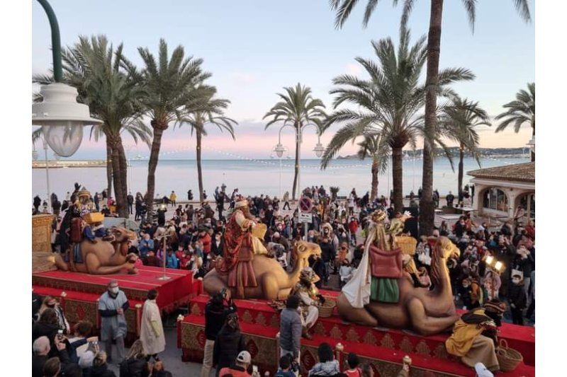 Los Reyes Magos vuelven a llegar a Xàbia en barco Los Reyes Magos vuelven a llegar a Xàbia en barco