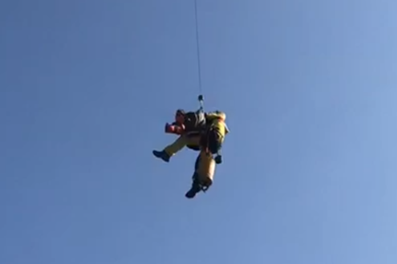 Rescatan a un cazador en la montaña dels Pouets de Pedreguer Rescatan a un cazador en la montaña dels Pouets de Pedreguer